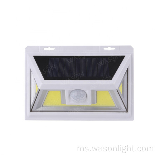 Mod Borong 2 450 Lumens 74*Cob Outdoor Security Solar Suria Wall Wall Mounted LED Light IP65 Waterproof